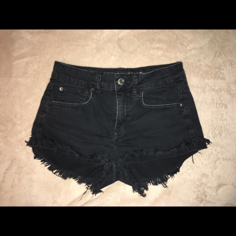 High waisted shorts